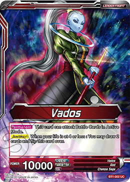 Vados // Aide Vados - Galactic Battle - Uncommon - BT1-002