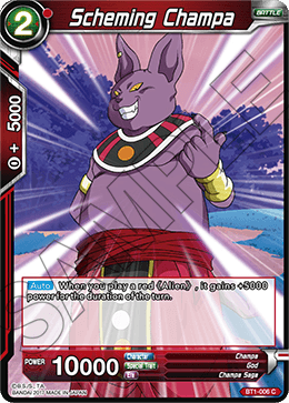 Scheming Champa - Galactic Battle - Common - BT1-006