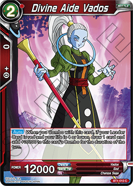 Divine Aide Vados - Galactic Battle - Common - BT1-010