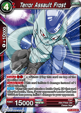 Terror Assault Frost - Galactic Battle - Uncommon - BT1-015