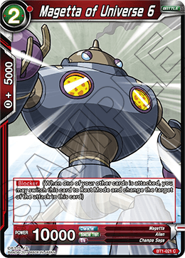 Magetta of Universe 6 - Galactic Battle - Common - BT1-021