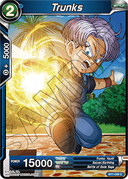 Trunks - Galactic Battle - Common - BT1-039