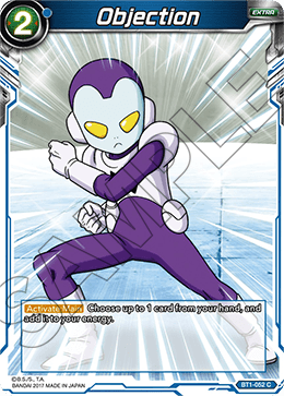Objection - Galactic Battle - Common - BT1-052