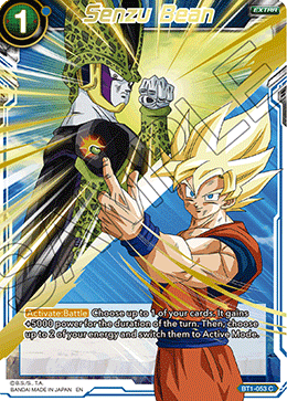 Senzu Bean (Gold Stamped) - Mythic Booster - Common - BT1-053