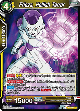 Frieza, Hellish Terror - Galactic Battle - Common - BT1-088
