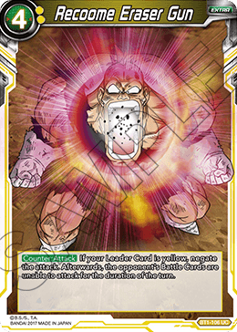 Recoome Eraser Gun - Galactic Battle - Uncommon - BT1-106
