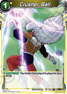 Crusher Ball - Galactic Battle - Common - BT1-110