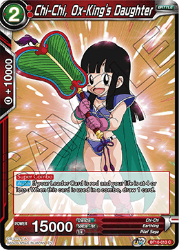 Chi-Chi, Ox-King's Daughter - Rise of the Unison Warrior - Common - BT10-013