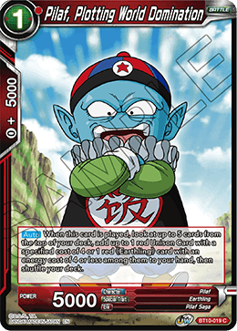 Pilaf, Plotting World Domination - Rise of the Unison Warrior - Common - BT10-019