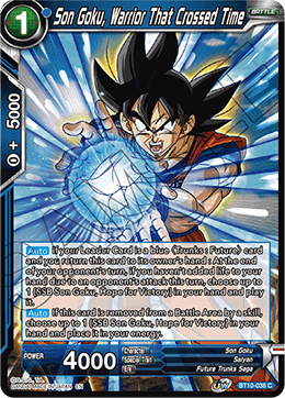 Son Goku, Warrior That Crossed Time - Rise of the Unison Warrior - Common - BT10-038