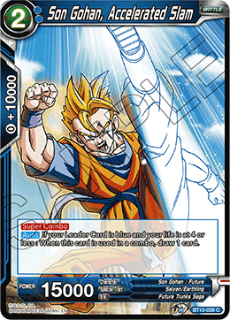 Son Gohan, Accelerated Slam - Rise of the Unison Warrior - Common - BT10-039