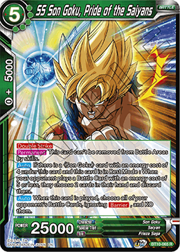 SS Son Goku, Pride of the Saiyans - Rise of the Unison Warrior - Rare - BT10-065