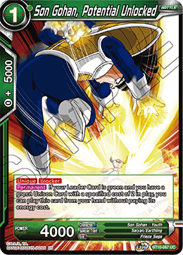 Son Gohan, Potential Unlocked - Rise of the Unison Warrior (2nd Edition) - Uncommon - BT10-067