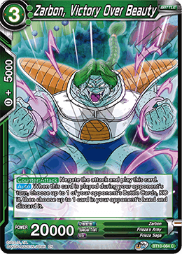 Zarbon, Victory Over Beauty - Rise of the Unison Warrior - Common - BT10-084