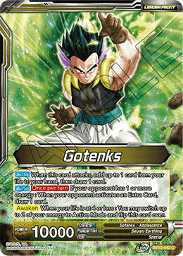 Gotenks // SS Gotenks, Display of Mastery - Rise of the Unison Warrior - Common - BT10-092