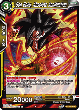 Son Goku, Absolute Annihilation - Rise of the Unison Warrior - Rare - BT10-097