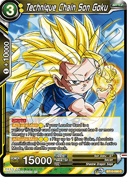 Technique Chain Son Goku - Rise of the Unison Warrior (2nd Edition) - Common - BT10-098