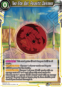 Two-Star Ball, Parasitic Darkness - Rise of the Unison Warrior - Common - BT10-124