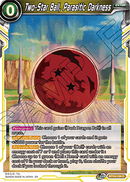 Two-Star Ball, Parasitic Darkness - Rise of the Unison Warrior (2nd Edition) - Common - BT10-124
