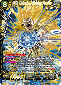 SS3 Gotenks, Blazing Fusion - Revision Pack 2020 - Secret Rare - BT10-153