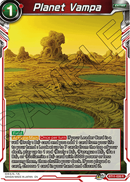 Planet Vampa - Vermilion Bloodline - Rare - BT11-028