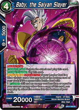 Baby, the Saiyan Slayer - Vermilion Bloodline - Rare - BT11-043