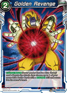 Golden Revenge - Vermilion Bloodline Pre-Release Cards - Uncommon - BT11-059