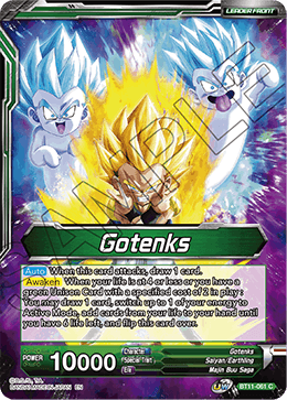 Gotenks // Gotenks, Extravagant Assault - Vermilion Bloodline - Common - BT11-061