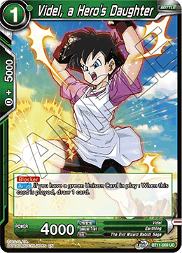 Videl, a Hero's Daughter - Vermilion Bloodline (2nd Edition) - Uncommon - BT11-069
