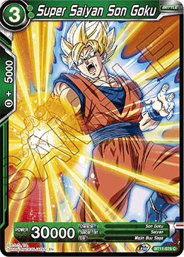 Super Saiyan Son Goku - Vermilion Bloodline - Common - BT11-075