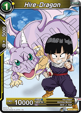 Hire-Dragon - Vermilion Bloodline - Common - BT11-103