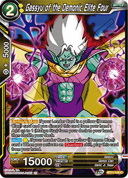 Gassyu of the Demonic Elite Four - Vermilion Bloodline - Common - BT11-106