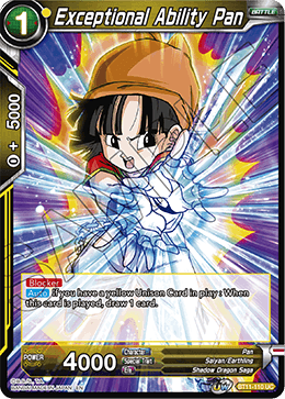 Exceptional Ability Pan - Vermilion Bloodline - Uncommon - BT11-110