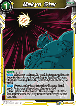 Makyo Star - Vermilion Bloodline - Rare - BT11-119