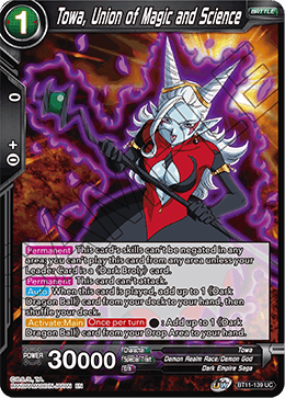 Towa, Union of Magic and Science - Vermilion Bloodline - Uncommon - BT11-139