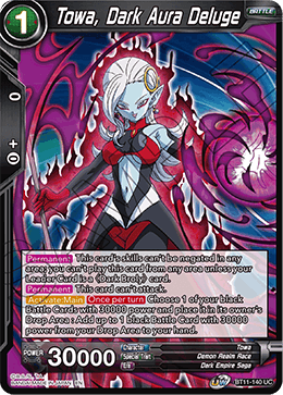 Towa, Dark Aura Deluge - Vermilion Bloodline - Uncommon - BT11-140
