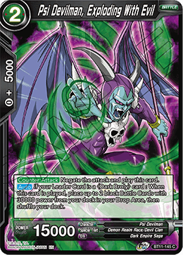 Psi Devilman, Exploding With Evil - Vermilion Bloodline - Common - BT11-145
