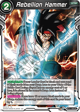 Rebellion Hammer - Vermilion Bloodline Pre-Release Cards - Uncommon - BT11-148