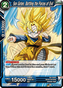 Son Goten, Battling the Forces of Evil - Vicious Rejuvenation - Common - BT12-034