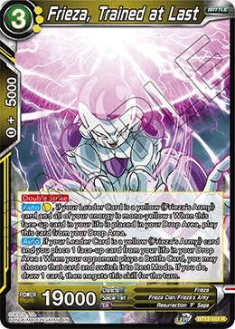 Frieza, Trained at Last - Vicious Rejuvenation - Rare - BT12-101