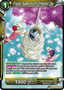 Frieza, Same Stuff Different Day - Vicious Rejuvenation - Common - BT12-103