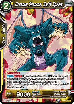 Oceanus Shenron, Swift Spirals - Vicious Rejuvenation - Common - BT12-114