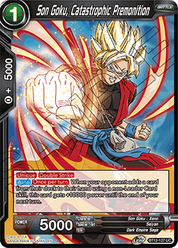 Son Goku, Catastrophic Premonition - Vicious Rejuvenation - Uncommon - BT12-127