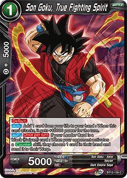 Son Goku, True Fighting Spirit - Vicious Rejuvenation - Common - BT12-128