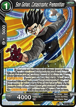 Son Gohan, Catastrophic Premonition - Vicious Rejuvenation - Common - BT12-130