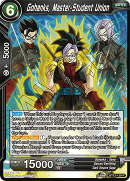 Gohanks, Master-Student Union - Vicious Rejuvenation - Rare - BT12-139