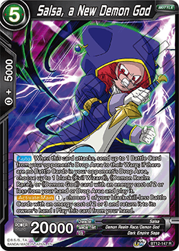 Salsa, a New Demon God - Vicious Rejuvenation - Rare - BT12-147