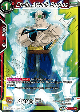 Chain Attack Borgos - Supreme Rivalry - Common - BT13-009