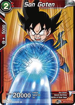 Son Goten - Supreme Rivalry - Common - BT13-013