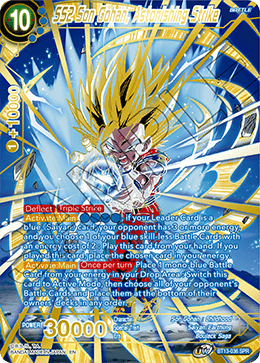 SS2 Son Gohan, Astonishing Strike (SPR) - Supreme Rivalry - Special Rare - BT13-036